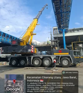 sewa crane 160 ton